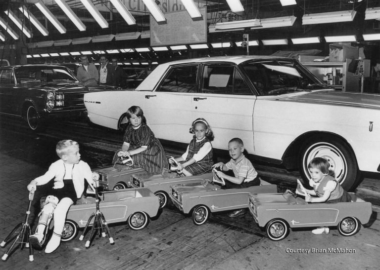 Children of plant employees were welcomed for tours and family activities at the Twin Cities Assembly Plant. Courtesy Brian McMahon